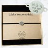 By Evka náramek s gravírováním vlastní text text na přání šňůrkový nebo macrame náramek Dárek pro pár (5)