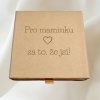 By Evka dárková hnědá krabička s gravírováním (2)