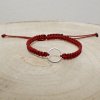 By Evka | Karmička z chirurgické oceli |Šňůrkovvý náramek s kroužkem | Macrame náramek | Minimalistický náramek | Dárek pro maminku | Dárek pro sestru | Dárek pro babičku | Dárek k narozeninám pro ženu | Dárková kartička | Sesterská láska | Dárek k narozeninám | Ochranný náramek