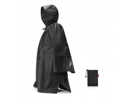 Skládací pláštěnka Mini Maxi Poncho black