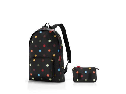 Skládací batoh Mini Maxi Rucksack dots