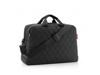 Taška přes rameno Duffelbag M rhombus black