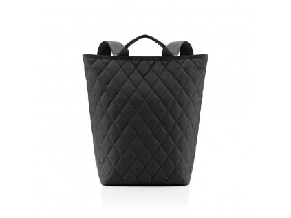 Nákupní batoh Shopper-Backpack rhombus black