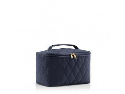 Kosmetický kufřík Cosmetic Case rhombus midnight gold