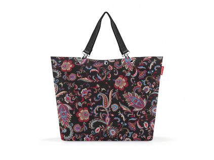 Taška přes rameno Shopper XL paisley black