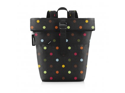 Batoh Rolltop Backpack dots