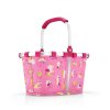 Dětský košík Carrybag XS kids cats and dogs rose