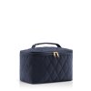 Kosmetický kufřík Cosmetic Case rhombus midnight gold