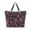 Taška přes rameno Shopper XL paisley black