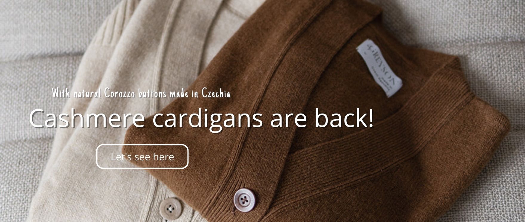 Cashmere cardigans