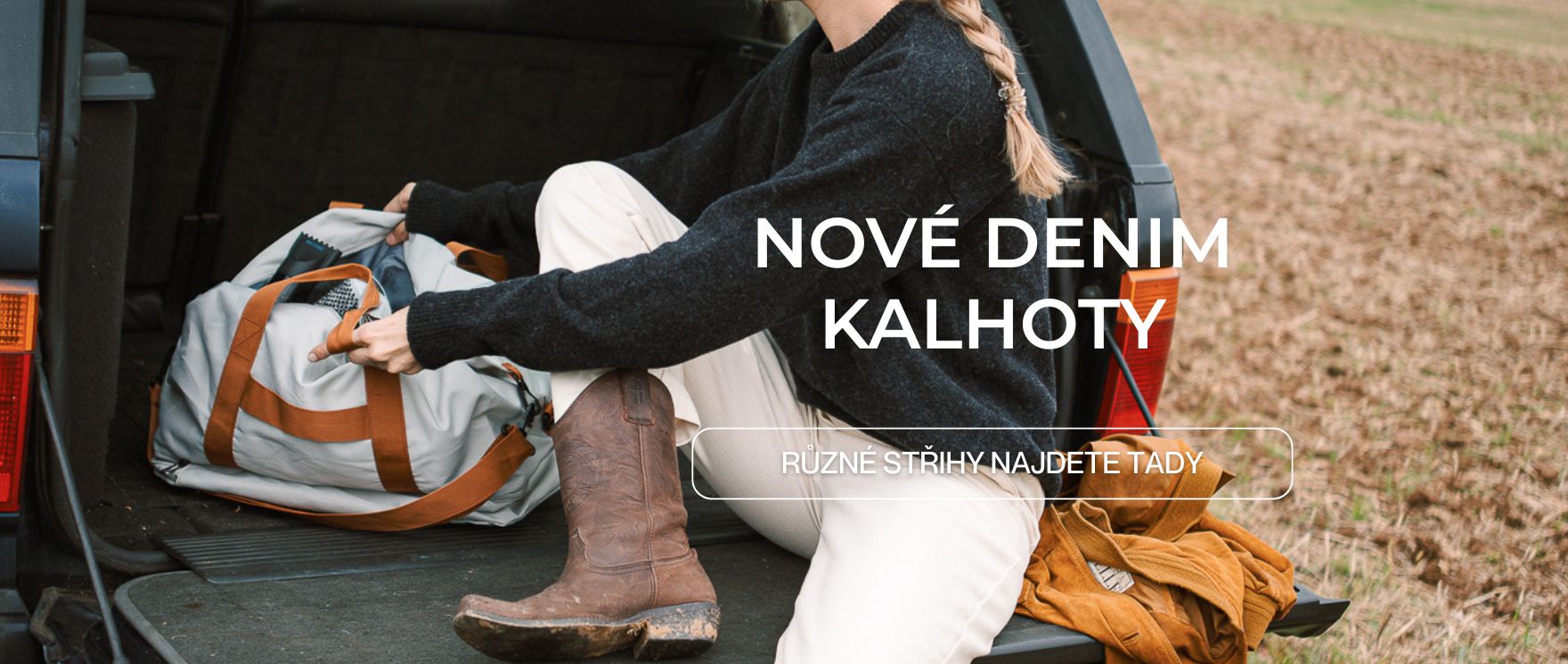 Denim kalhoty
