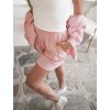 Muslin shorts pink
