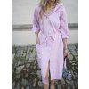 Women's shirt dress pink