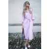 Women's shirt dress pink