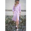 Women's shirt dress pink