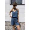 Women's Tencel tank top blue