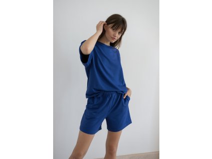 Loungewear shorts blue (Velikost L)