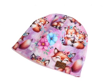 ZIMNÍ ČEPICE LIŠTIČKY