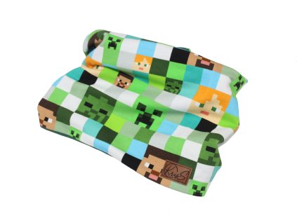 SET DVOUVRTSVÁ ČEPICE A NÁKRČNÍK