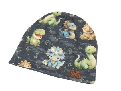 KLASICKÁ ČEPICE DINOSAŘI