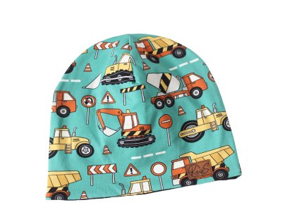 KLASICKÁ ČEPICE STAVEBNÍ STROJE