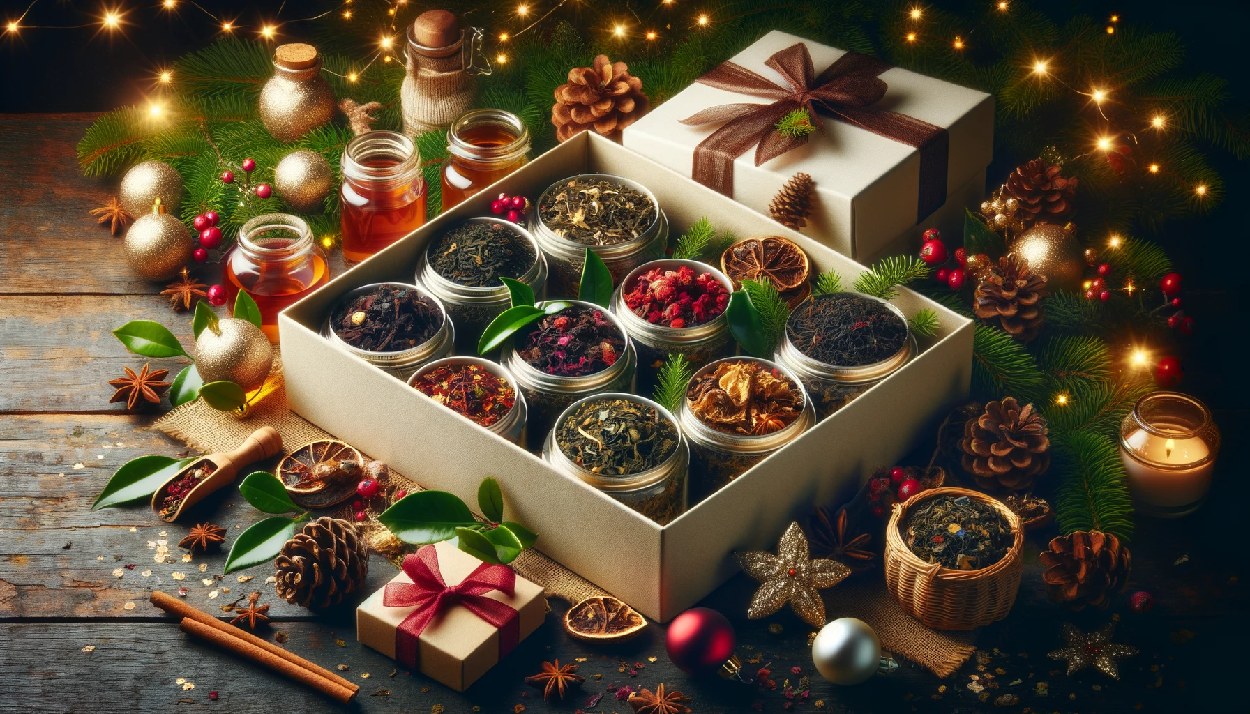 Proč je sypaný čaj ideální dárek na Vánoce