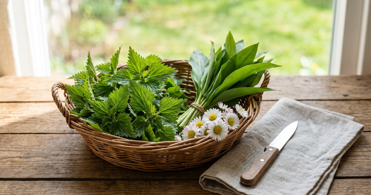 Z louky přímo na talíř: Objevte kouzlo divokých bylinek v kuchyni