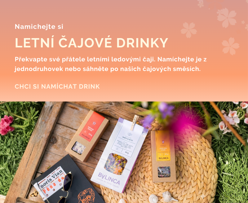 Letní čajové drinky