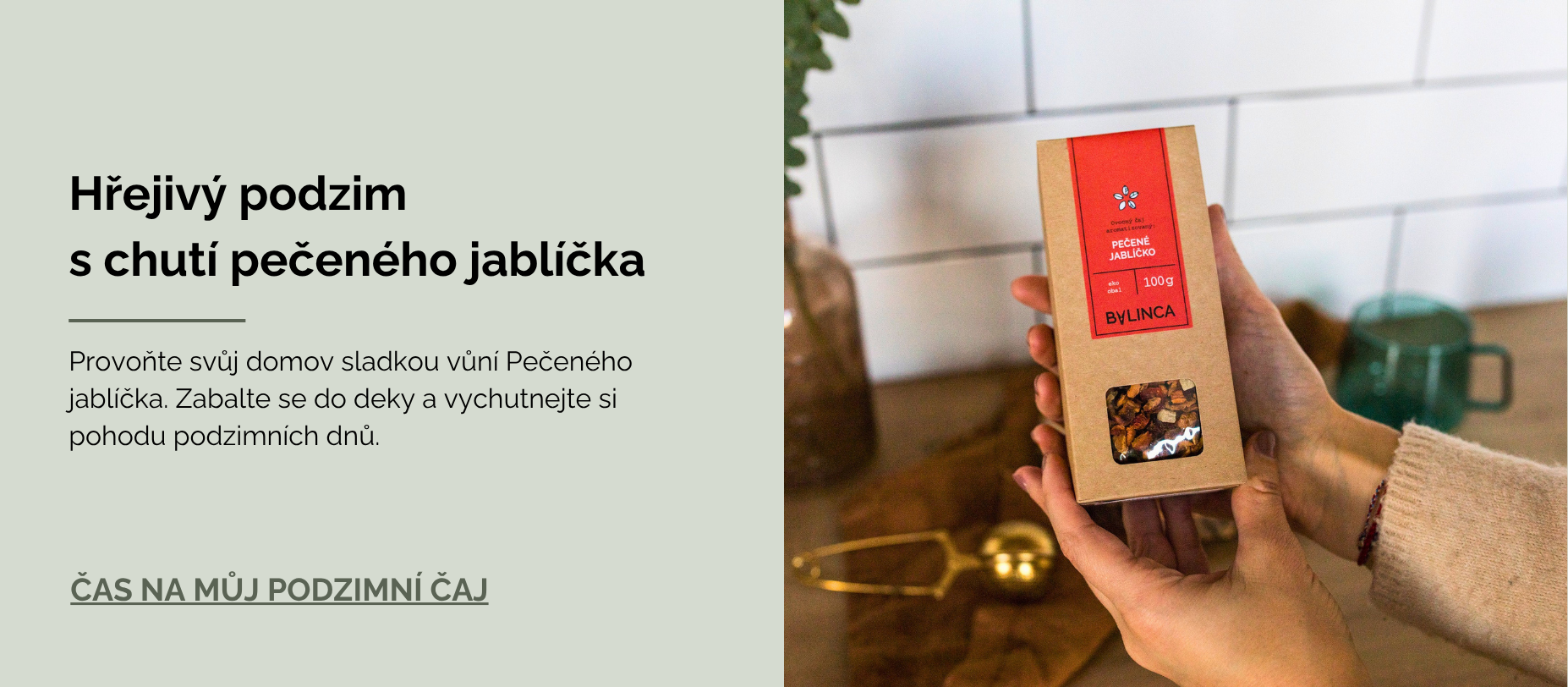 Hřejivý podzim s chutí pečeného jablíčka
