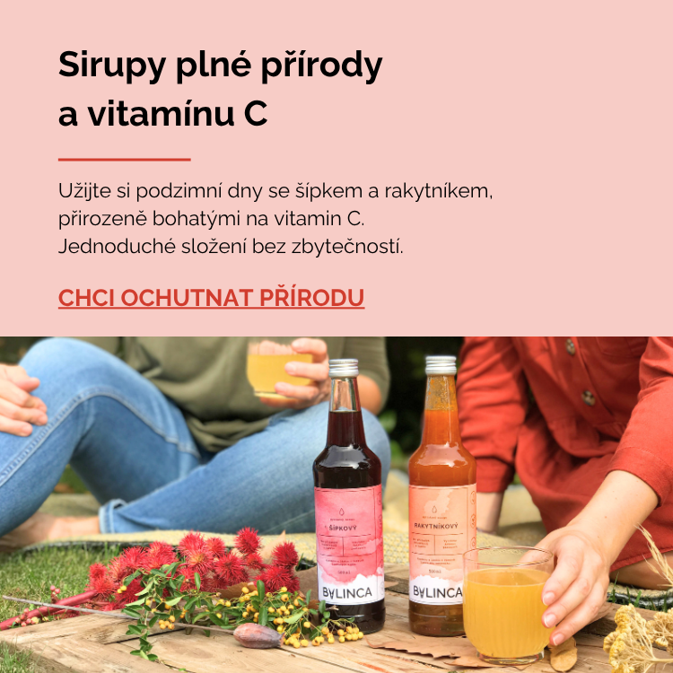 Sirupy plné přírody a vitamínu C