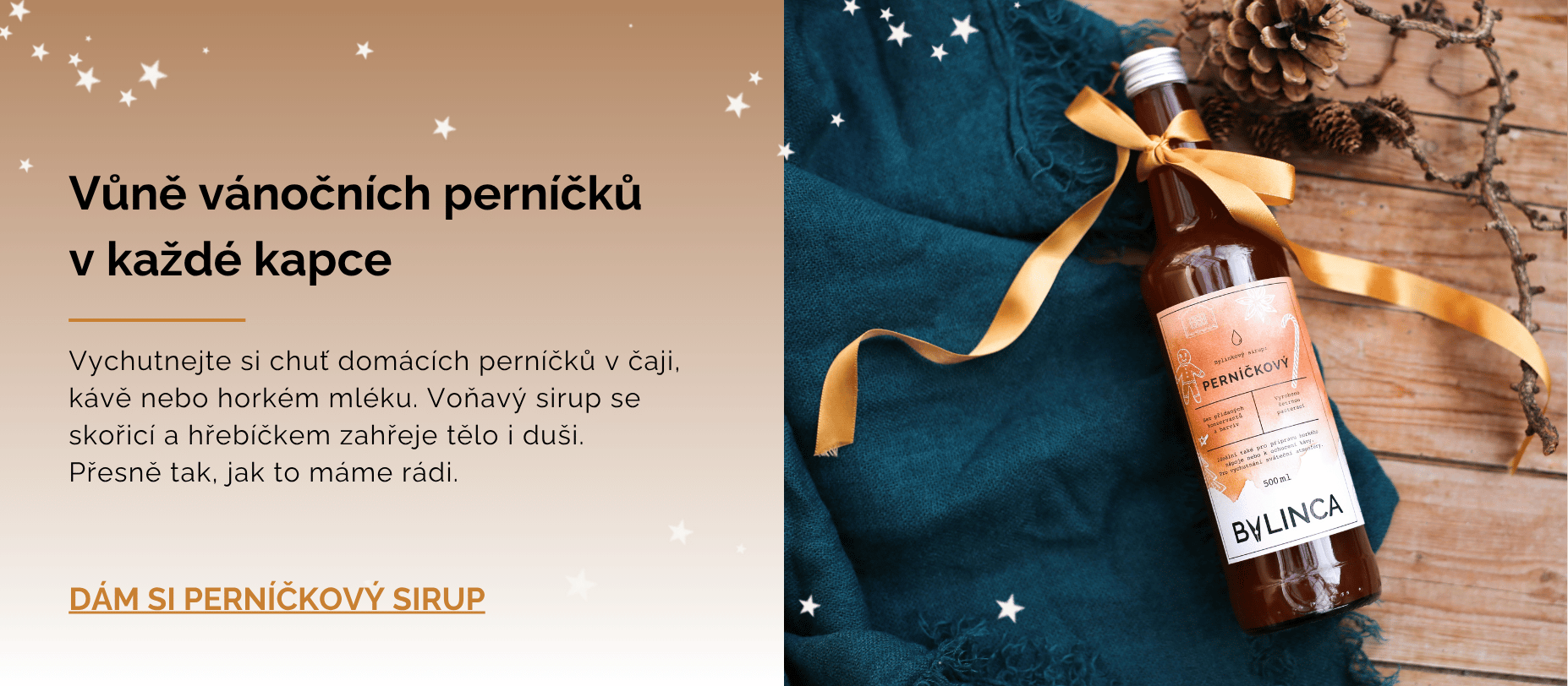 Perníčkový sirup
