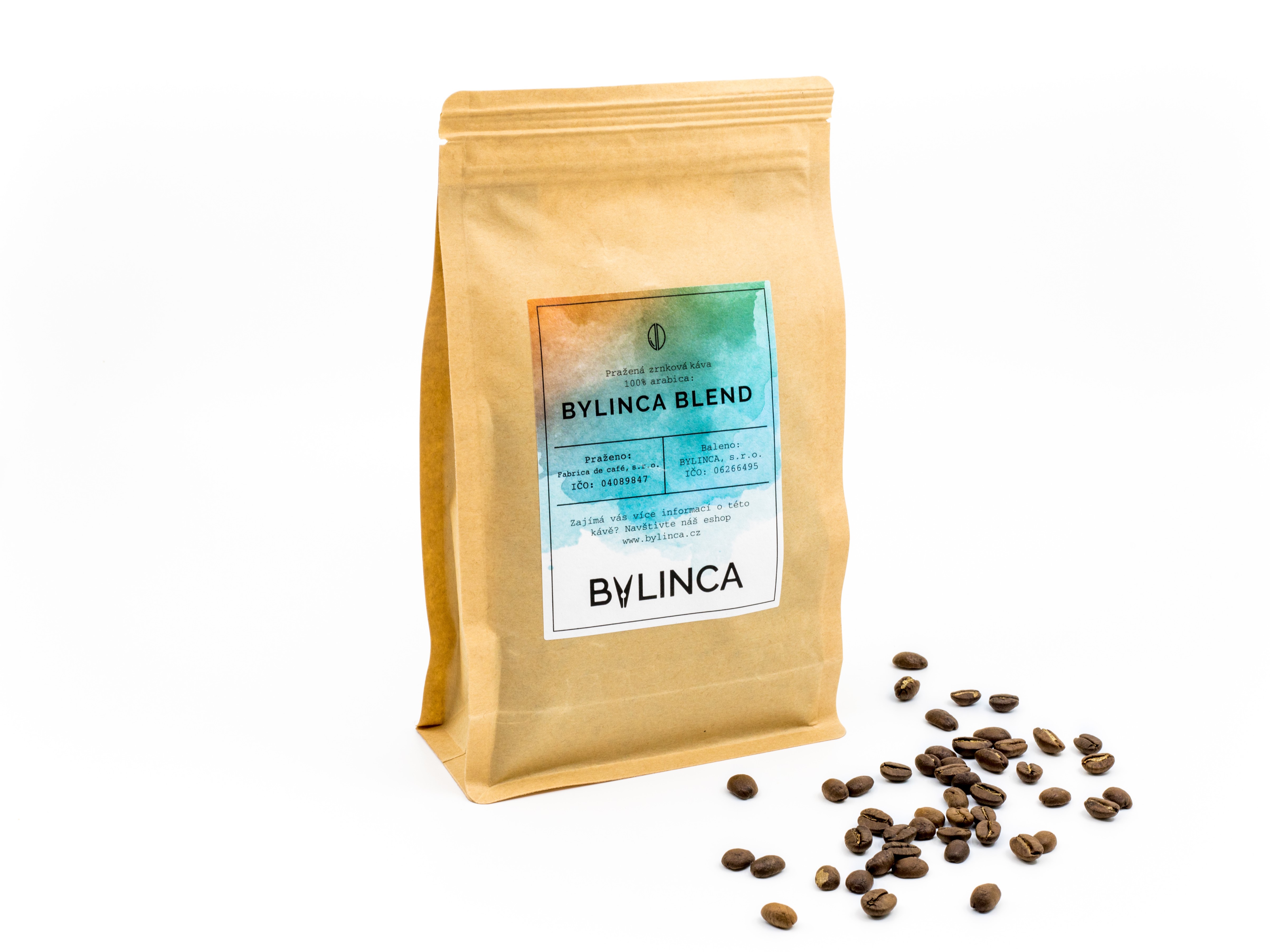 Zrnková káva: Bylinca Blend 100g, 250g, 500g, 1000g 1 ks: 1000g