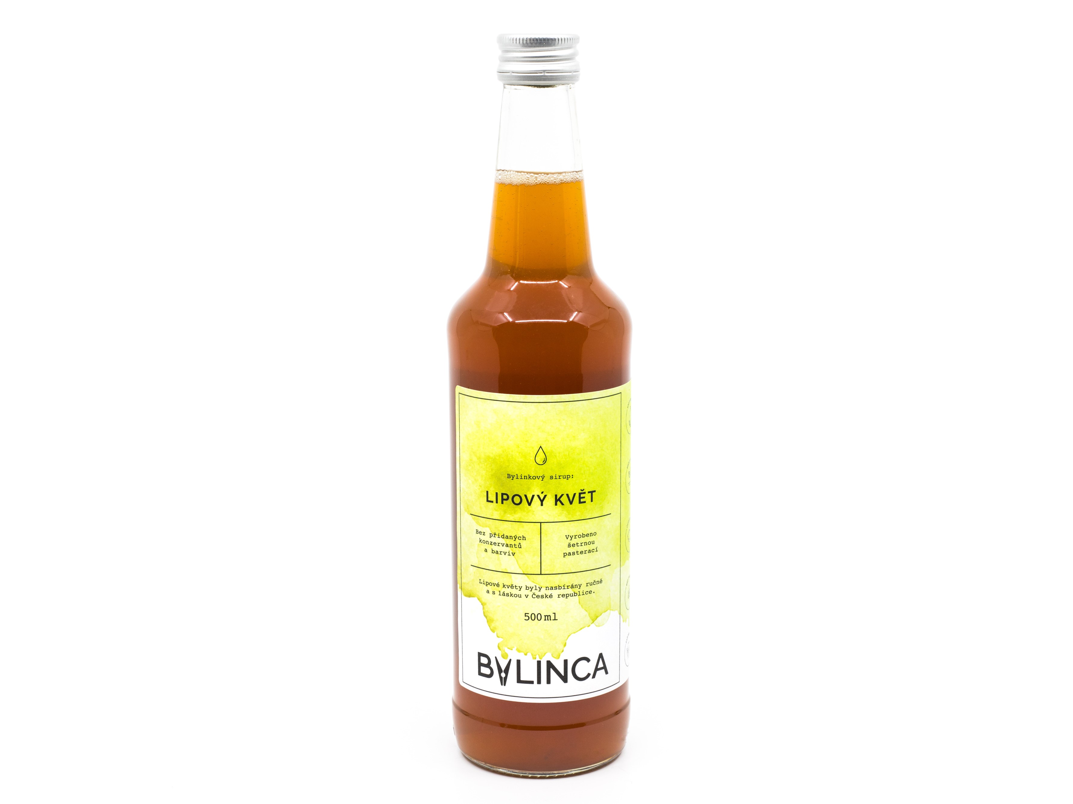 BYLINCA Bylinkový sirup: Lipový květ 500ml