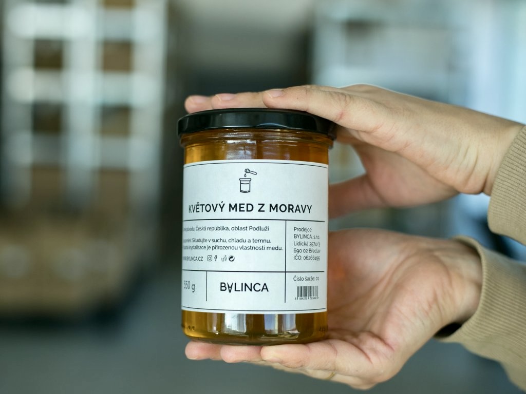 BYLINCA Květový med z Moravy 550g