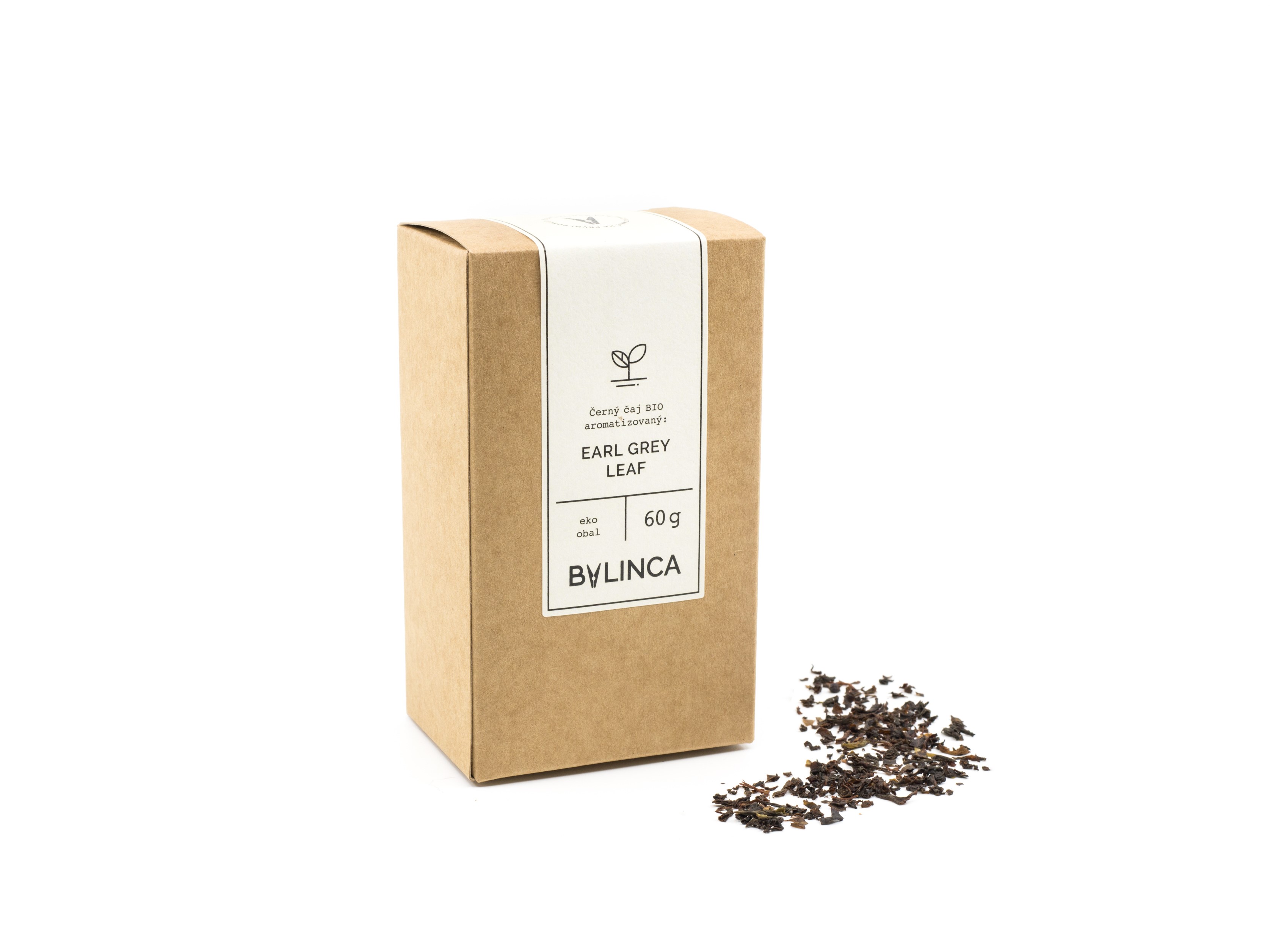 BYLINCA Černý čaj BIO: Earl Grey Leaf Organic Tea 60g