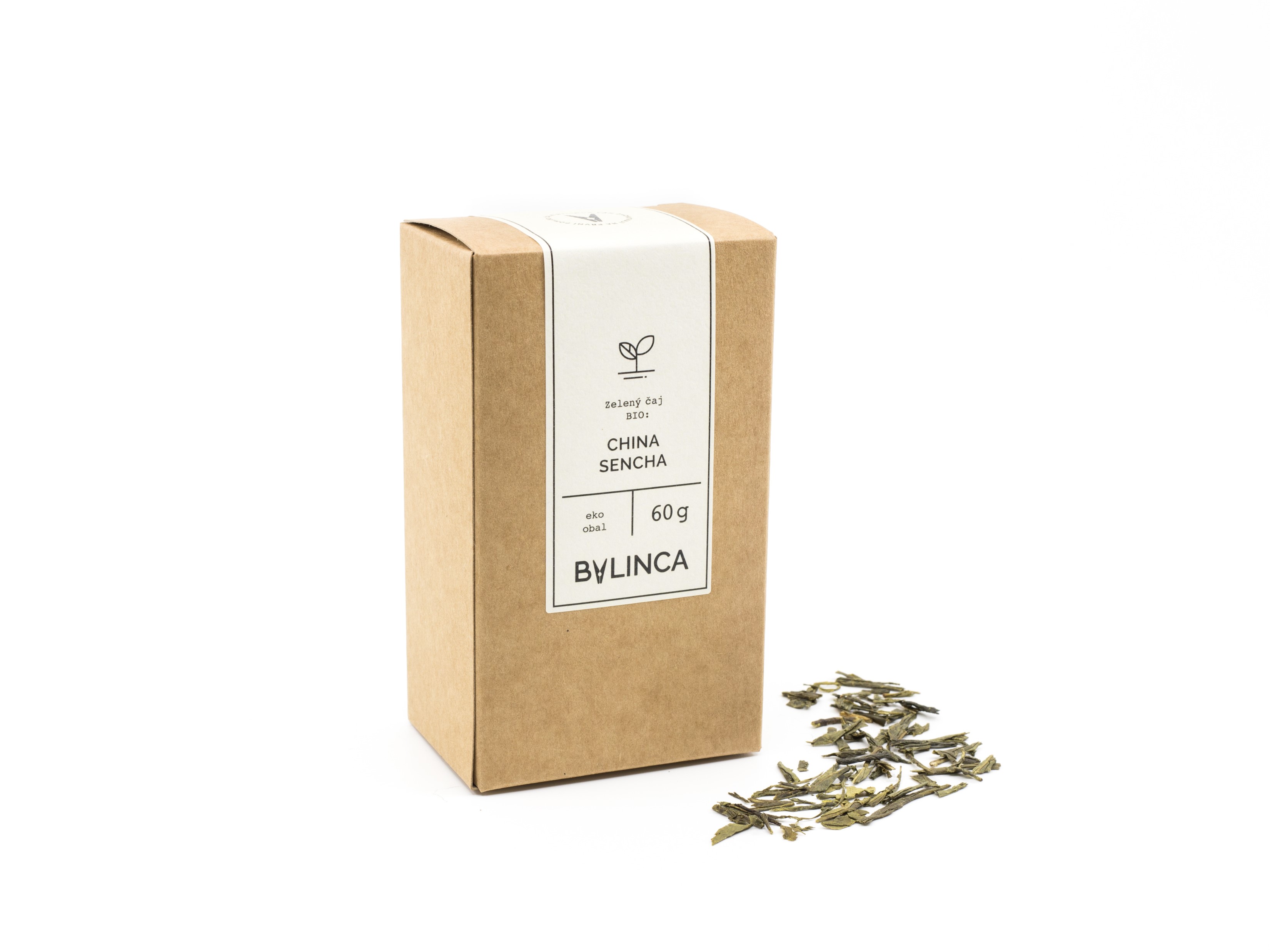 BYLINCA Zelený čaj BIO: China Sencha Organic Tea 60g