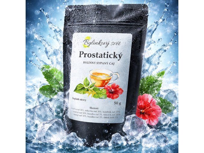 Prostatický sypaný čaj  Prostatický sypaný čaj – bylinná směs pro každodenní komfort mužů