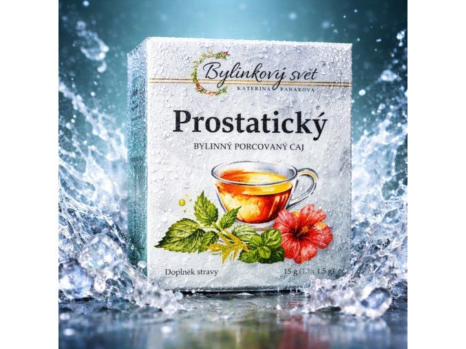 Prostatický čaj  Porcovaný bylinný čaj | každodenní mužský komfort