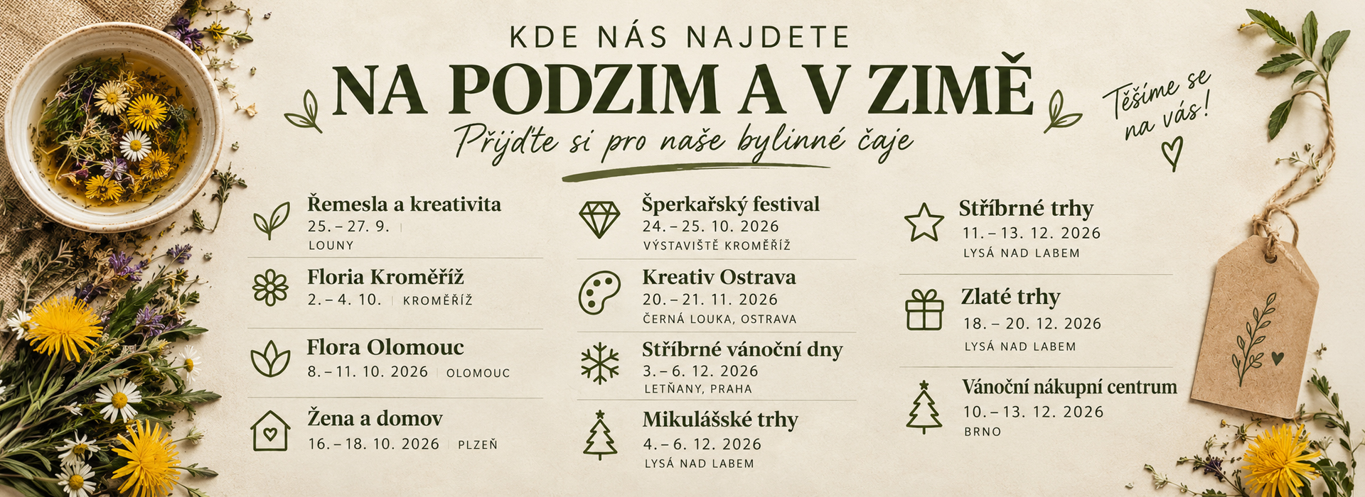 Plánované akce