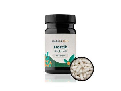 Hořčík Bisglycitát 100 kapslí