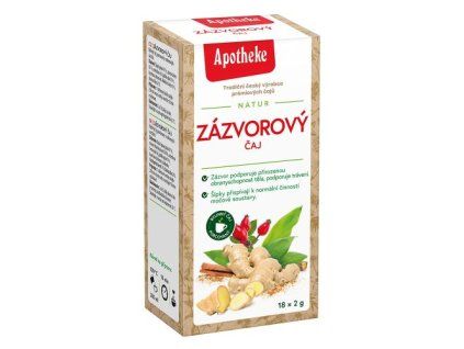 Zázvorový čaj 18x2g