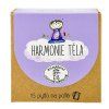 harmonie tela bile pozadi