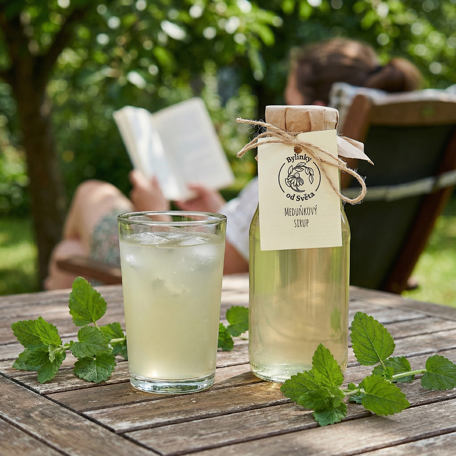 Meduňkový sirup Bylinky od Světa – bylinný sirup z meduňky
