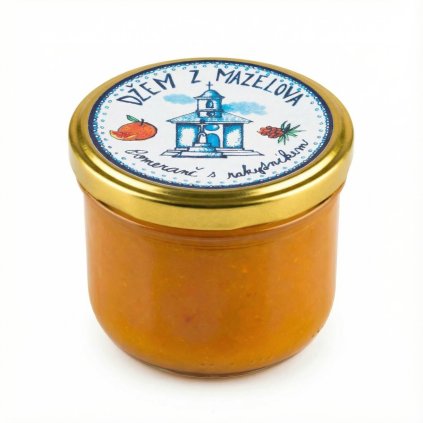 dzem z mazelova pomeranc s rakytnikem