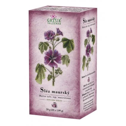 Sléz maurský bylinný čaj nál. sáčky