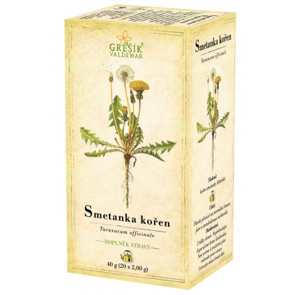 Smetánka kořen bylinný čaj nál. sáčky