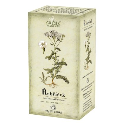 Řebříček bylinný čaj nál. sáčky