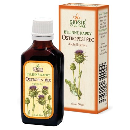 Ostropestřec bylinné kapky 50ml