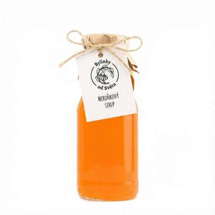 Sirup meruňka (Objem 750ml)