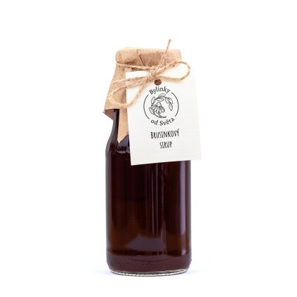 Sirup brusinka (Objem 750ml)